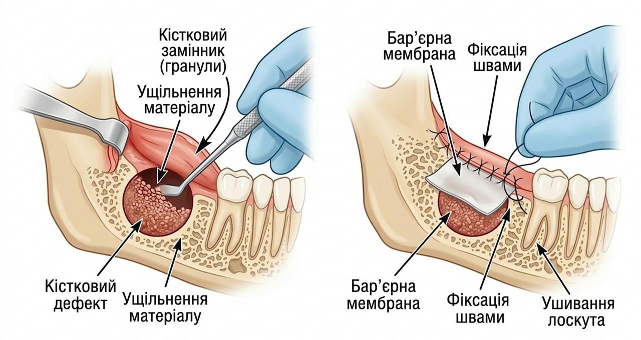 Видалення кісти зуба